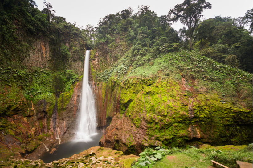 Costa Rica Waterfalls:  Del Toro, La Fortuna, La Paz, Nauyaca, Rio Celeste
